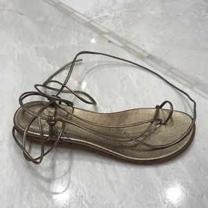 Stuart Weizman Nieta Gladiator Sandals Size 6